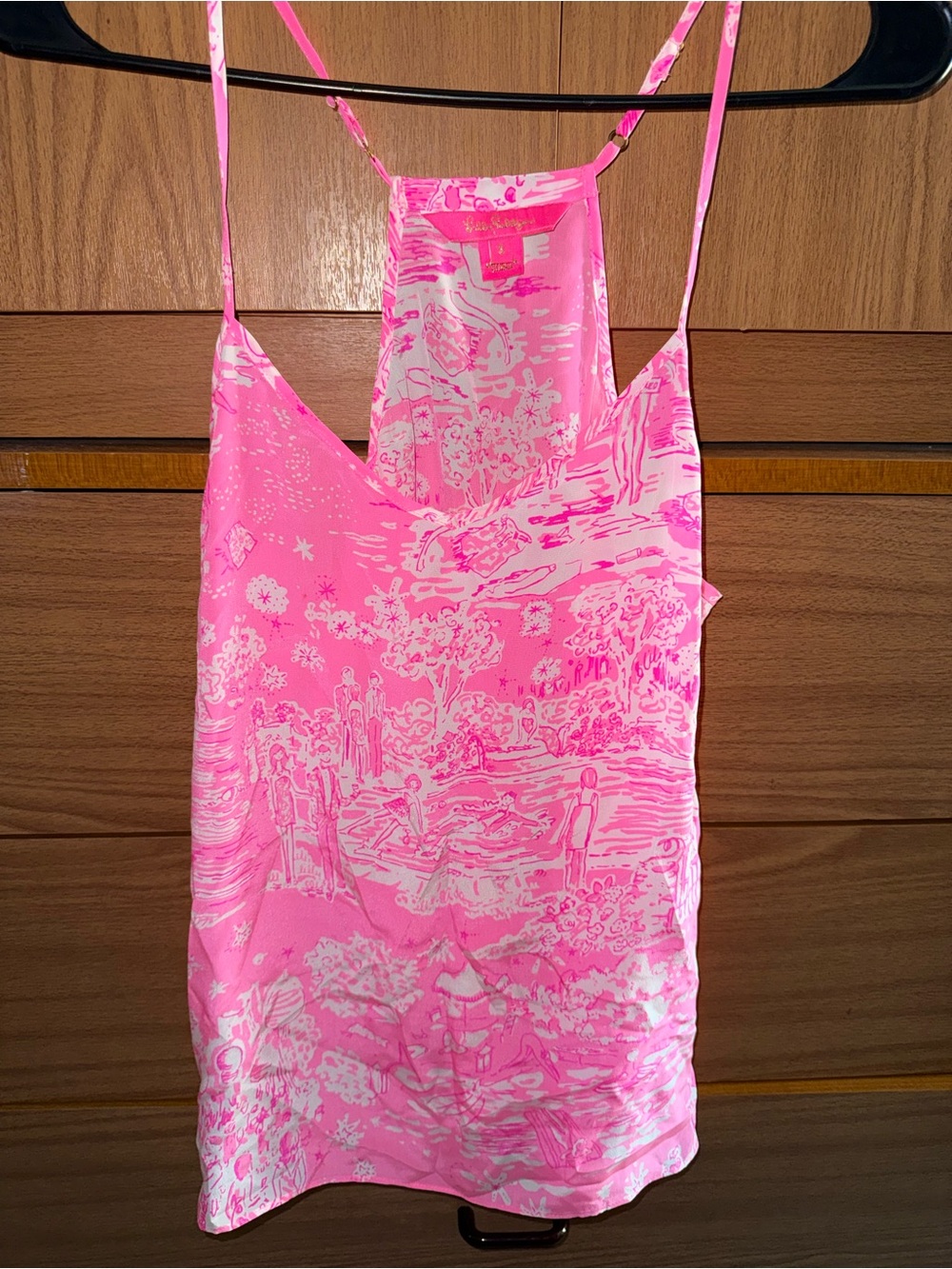 Lilly Pulitzer silk tank top